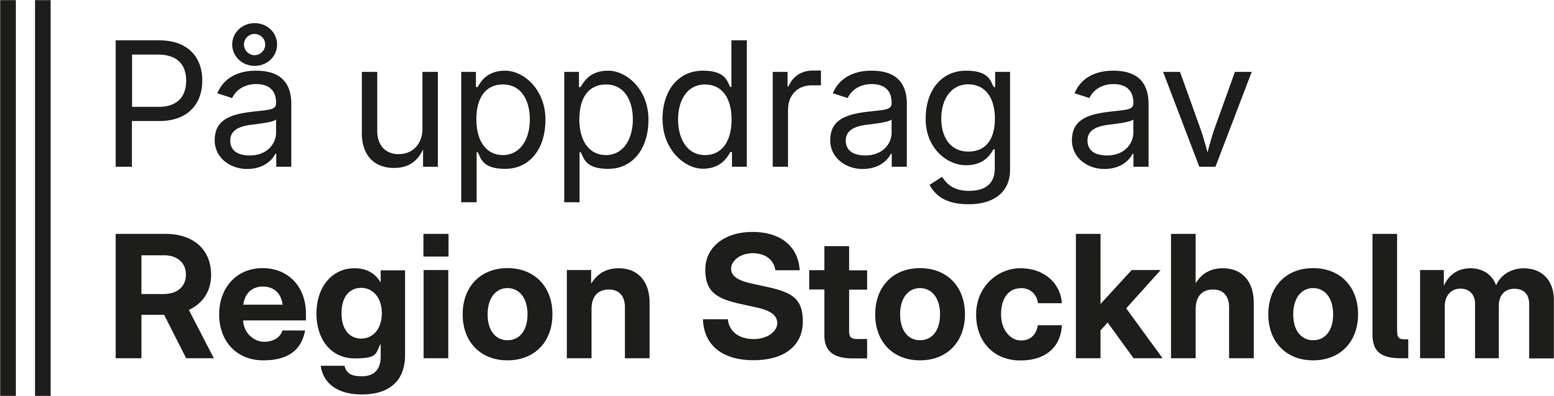 På uppdrag av Region Stockholm